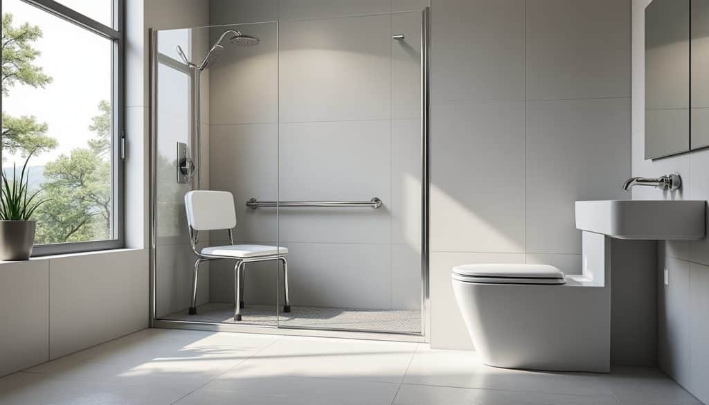 Salle de bains adaptée : les aménagements qui changent tout